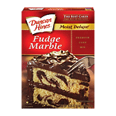 Duncan Hines Moist Deluxe fudge marble premium cake mix Full-Size Picture